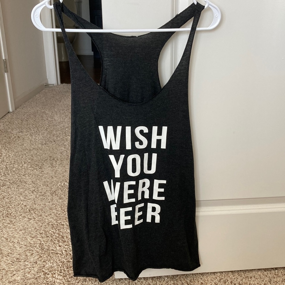 Wish You Were Beer Tank Top